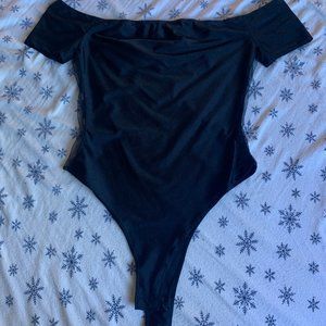 Forever 21 boat neck bodysuit